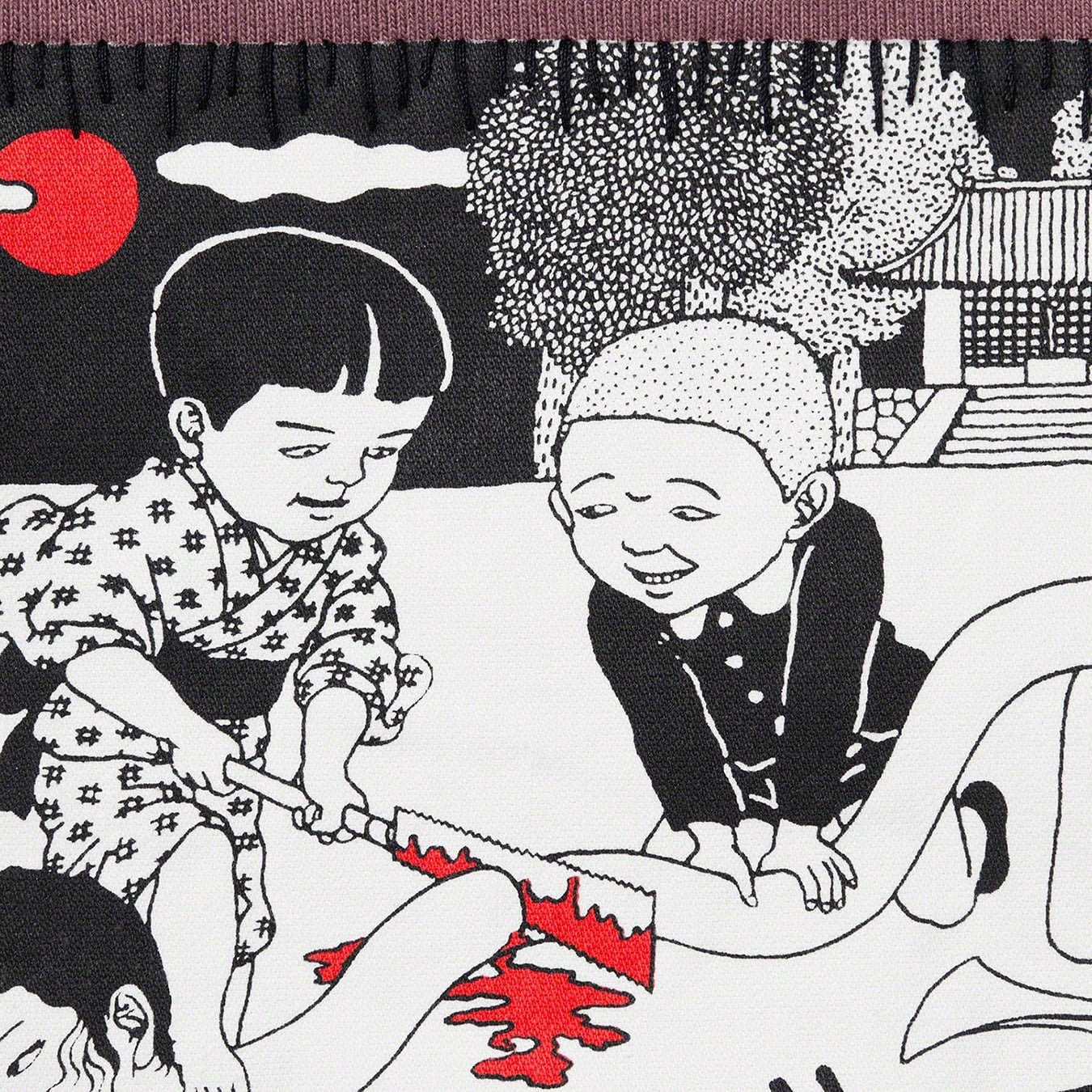 Toshio Saeki/Supreme Hooded Sweatshirt view 11